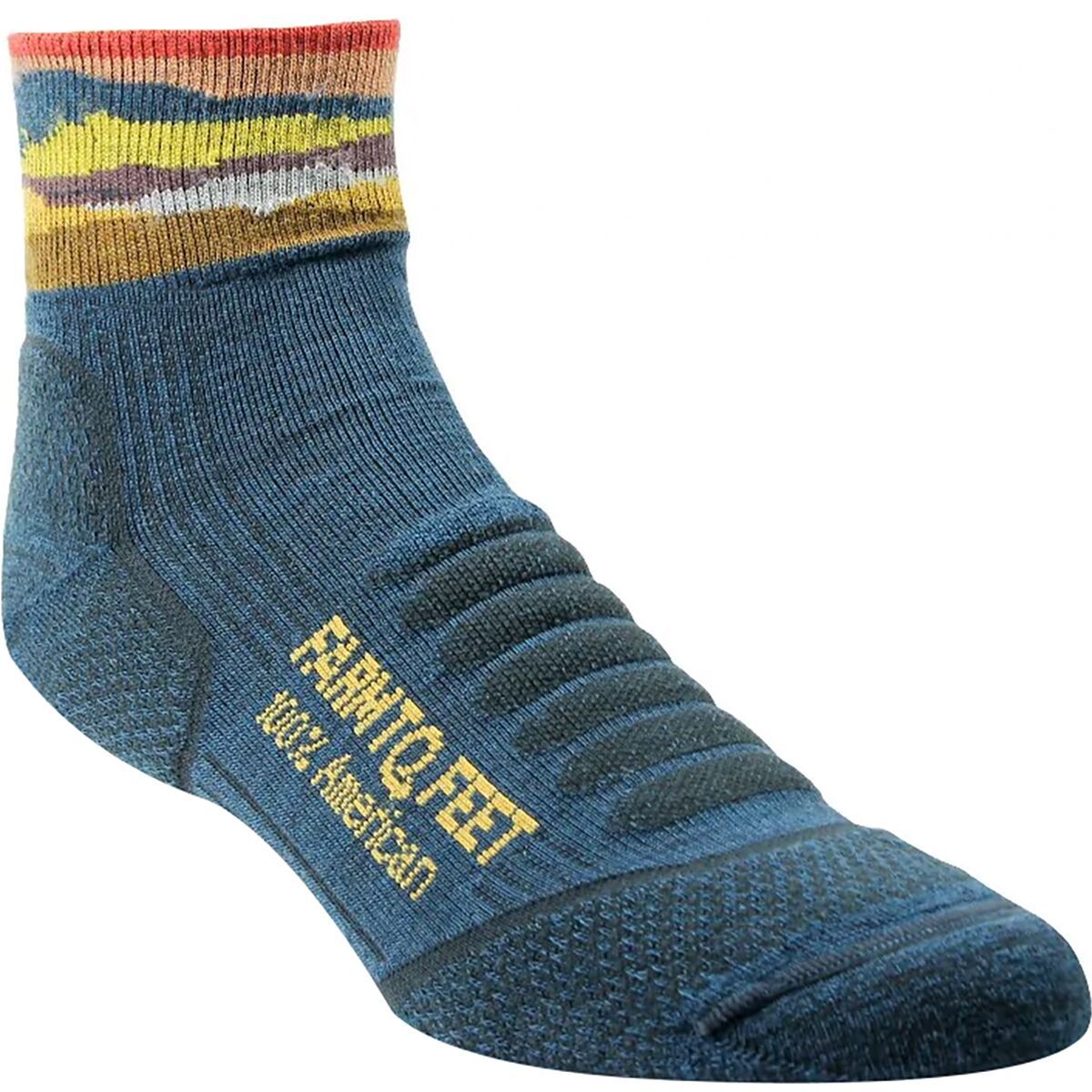 

Легкие треккинговые носки Max Patch 1/4 Farm To Feet, синий