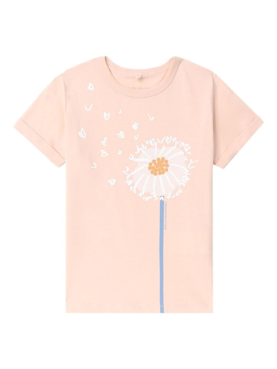 

Stella McCartney Kids футболка с цветочным принтом, розовый