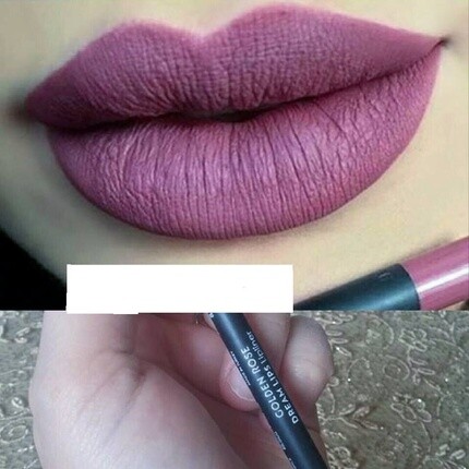 

Карандаш для губ Golden Pink Dream Lips Lipliner 520 Matte Purple No Transfer Golden Rose