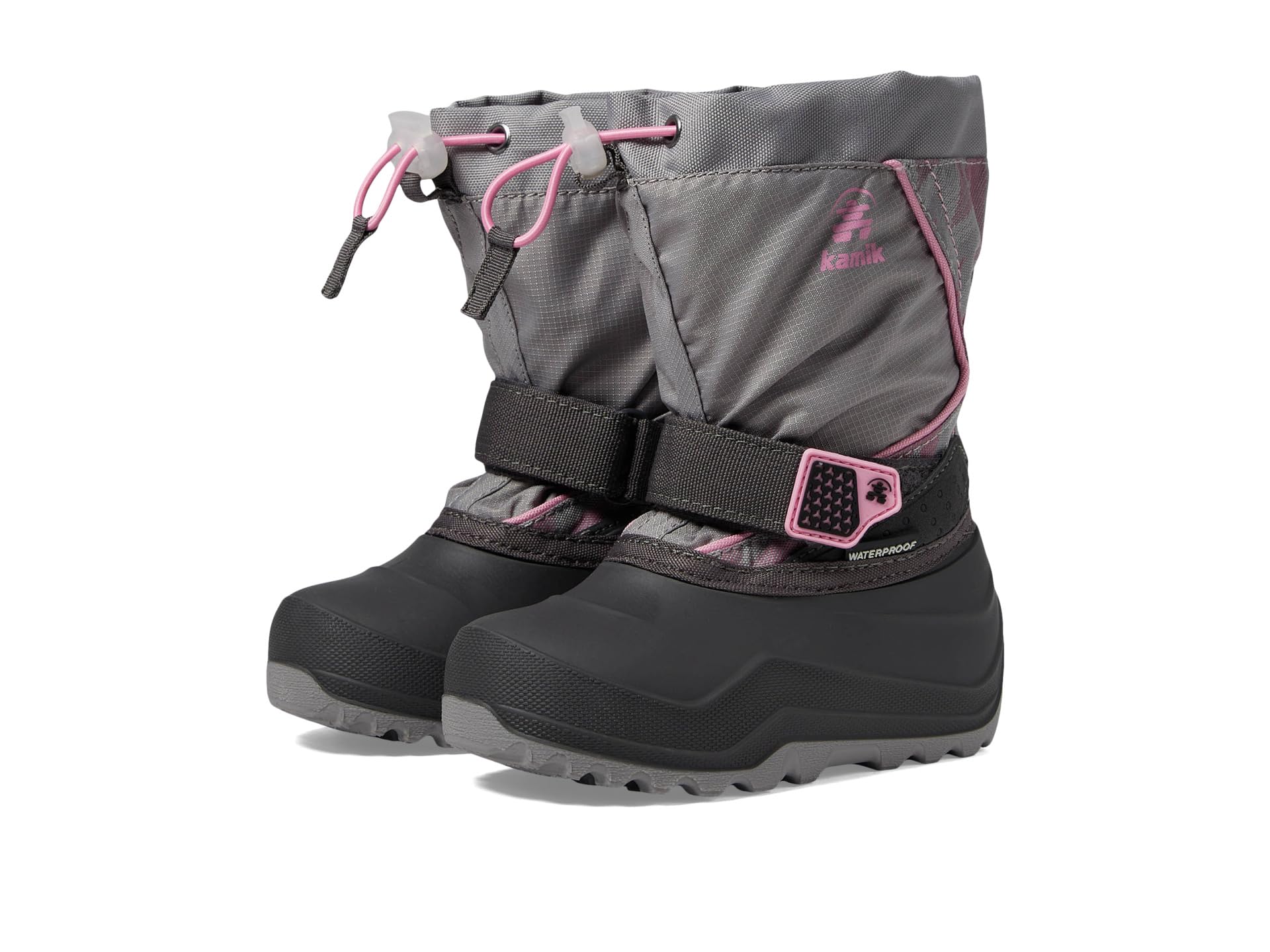 

Ботинки Kamik Kids Snowfall P2, Light Grey Pink