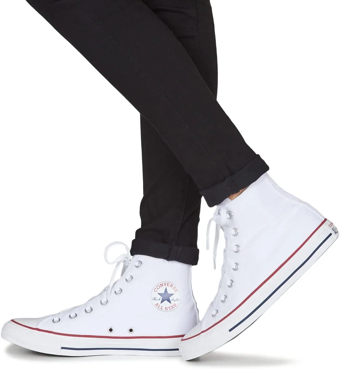 Кроссовки Converse Chuck Taylor All Star Classic High Top FLACHE, White — фото 2