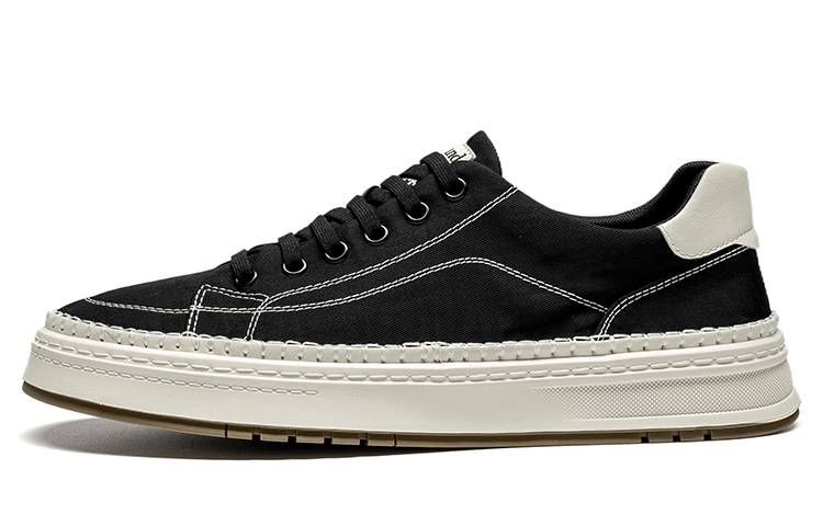 

Кеды Breathable Low-Top Canvas Shoes Men's LEAVELAND, серый