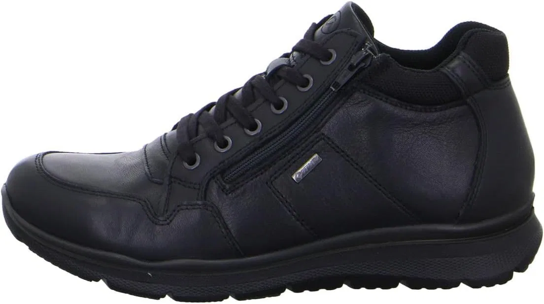 Мужские туфли на шнуровке ARA Benjo-Goretex, кожаная отделка, повседневные, элегантные, однотонные, черные, размер 39 UK — фото 4