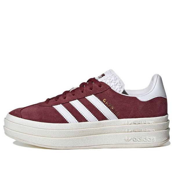 Кроссовки газель смелые Adidas, красный