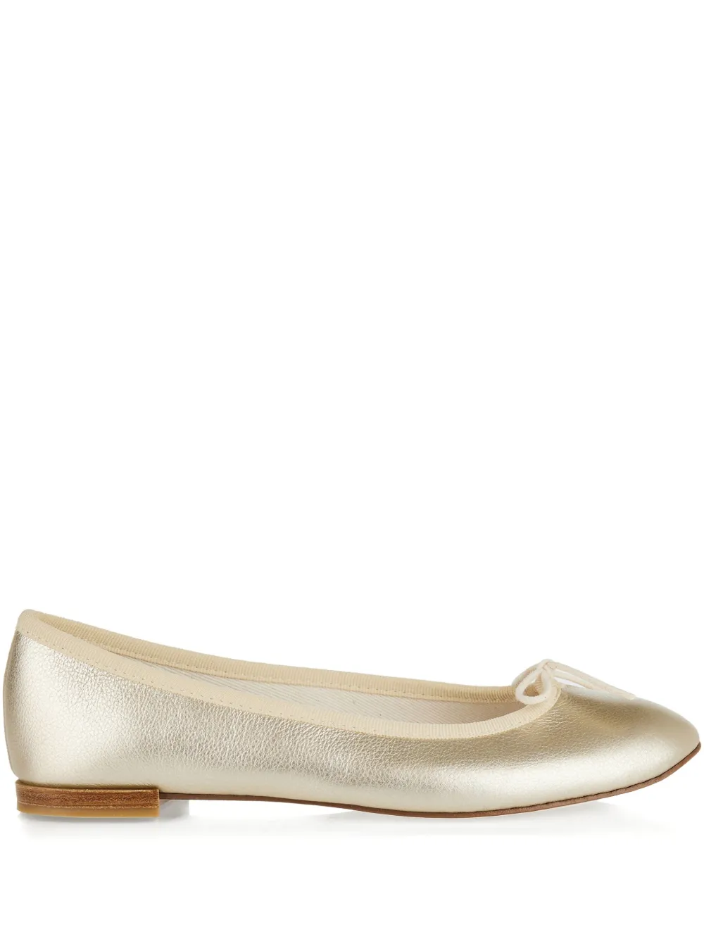 Балетки Cendrillon с эффектом металлик Repetto, нейтральный