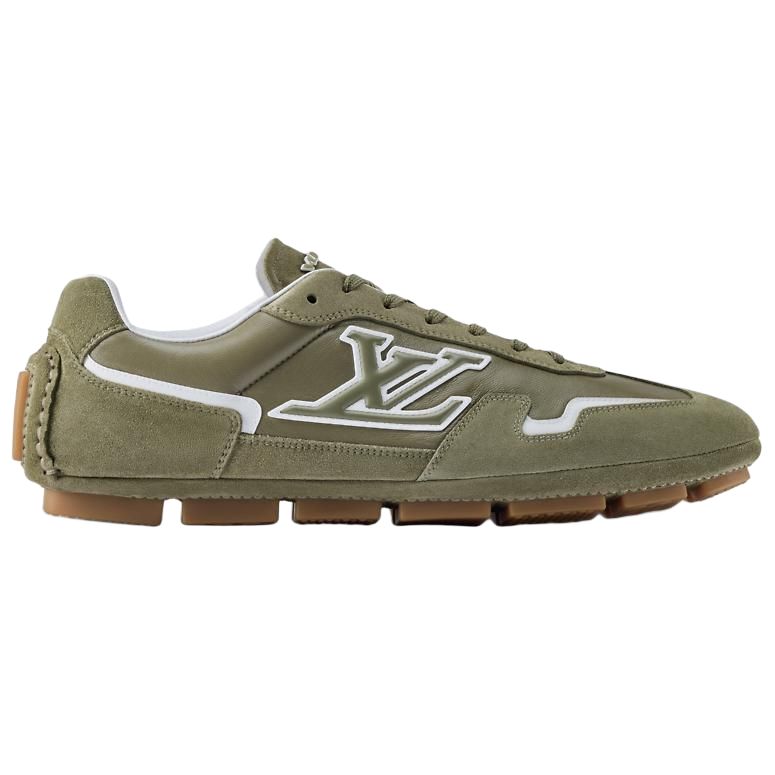 Rally Low top повседневные туфли мужские LOUIS VUITTON, зеленый — фото 3