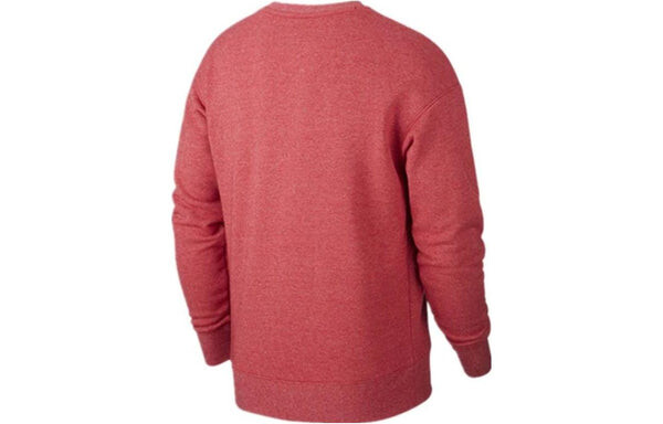 Толстовка Nike Sportswear Club Crew Neck Shirt 'RedPink', красный — фото 3