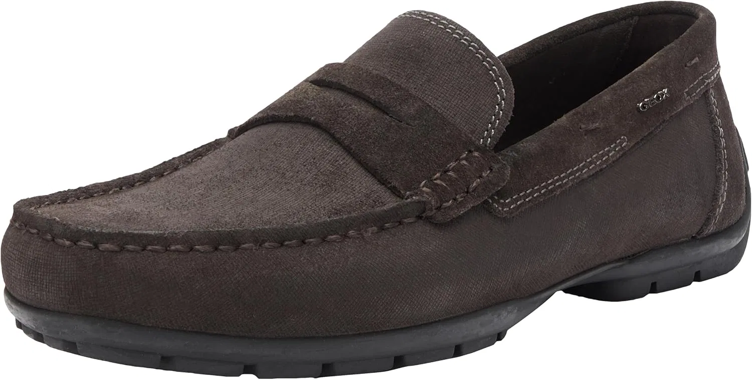 Мужские мокасины Geox U Moner W 2fit D, Dk Brown