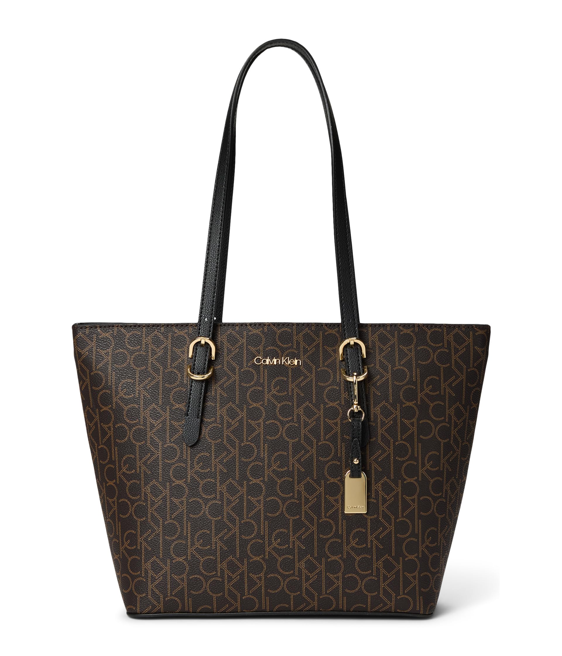 

Сумка-тоут Calvin Klein Serafina Tote, цвет Brown/Khaki/Black, Черный, Сумка-тоут Calvin Klein Serafina Tote, цвет Brown/Khaki/Black