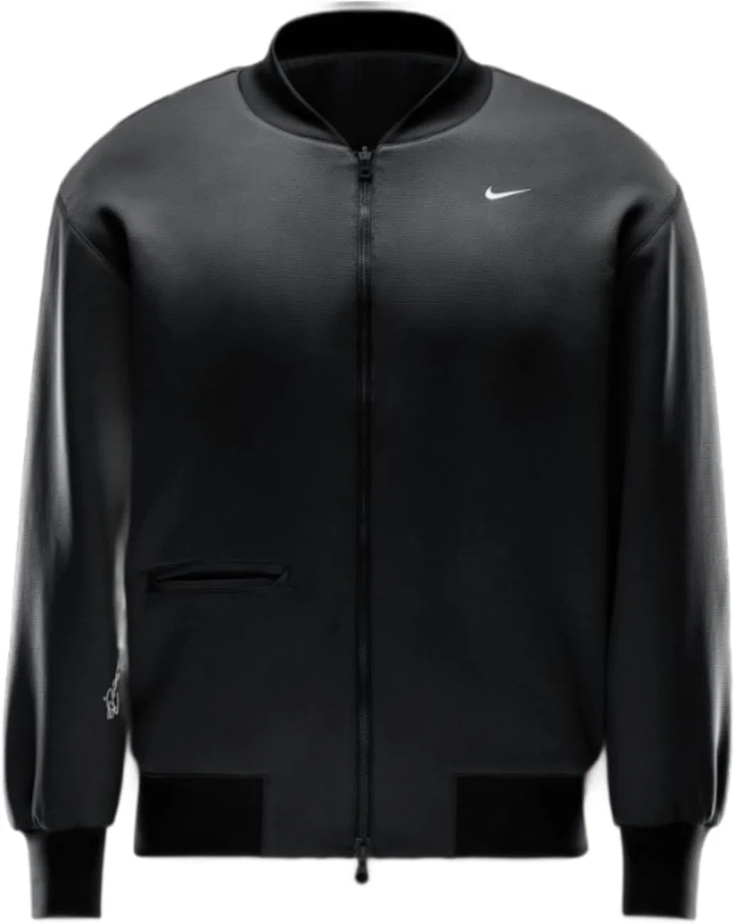 Баскетбольная куртка Nike Sabrina унисекс, двусторонняя, черная — фото 3