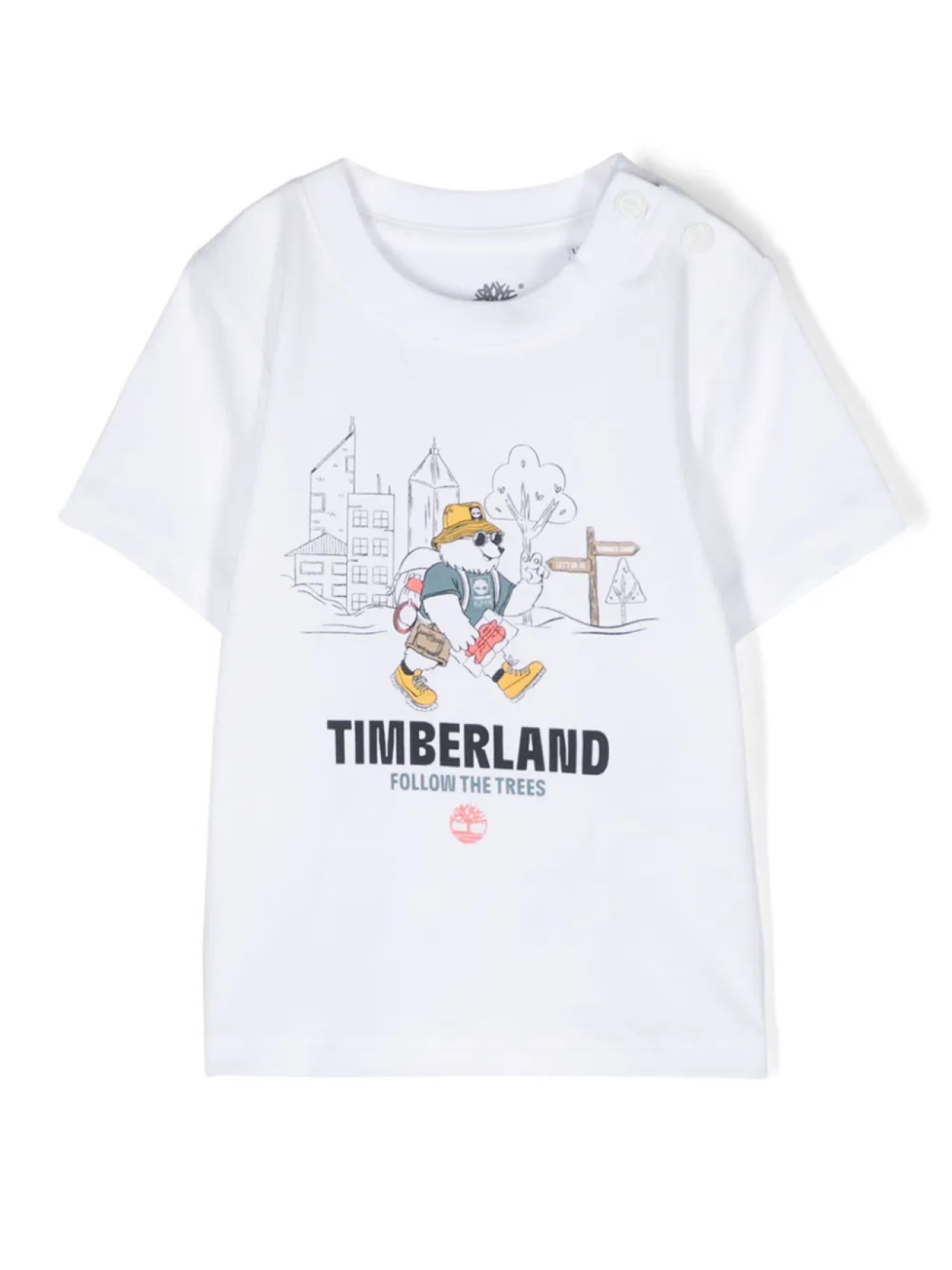 

Футболка с принтом Timberland Kids, белый