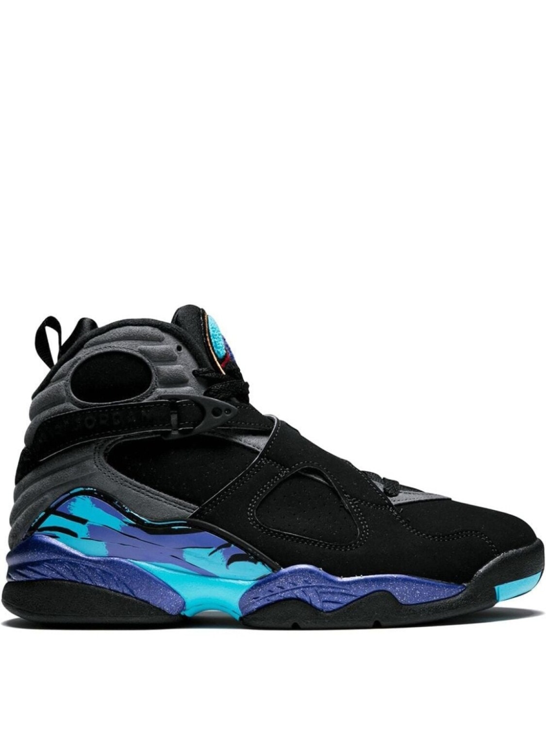 

Кроссовки Jordan Air Jordan 8 Retro Aqua, черный/синий