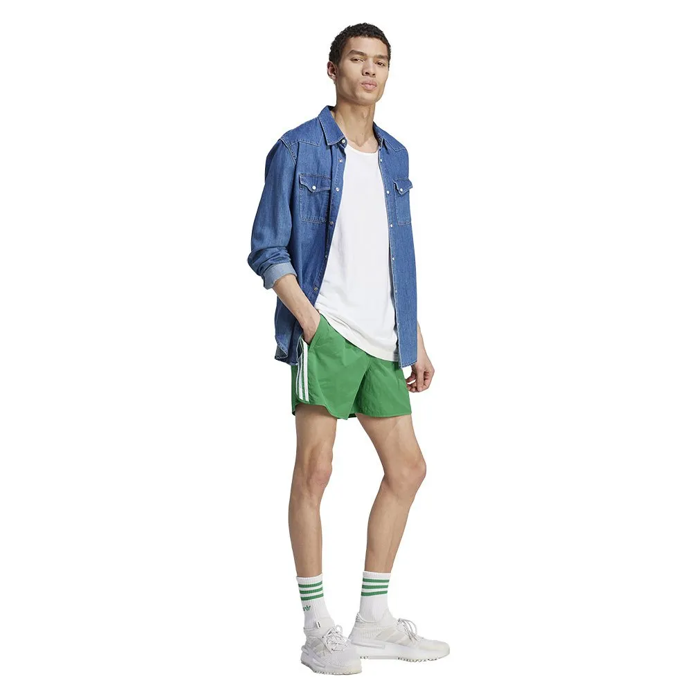 Шорты adidas Originals Adicolor Classics Sprinter, зеленый — фото 4