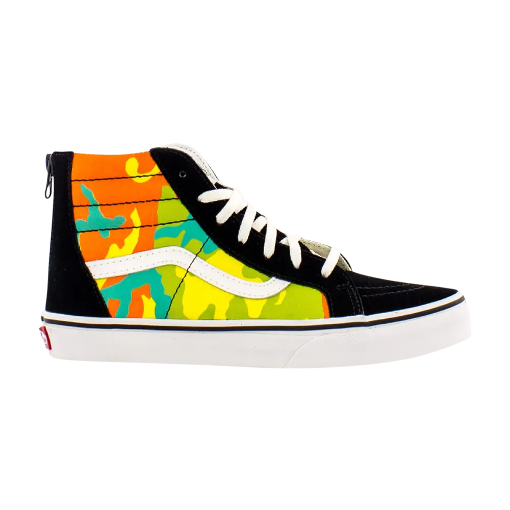 

Кроссовки Sk8-Hi Zip Kids Vans, серый