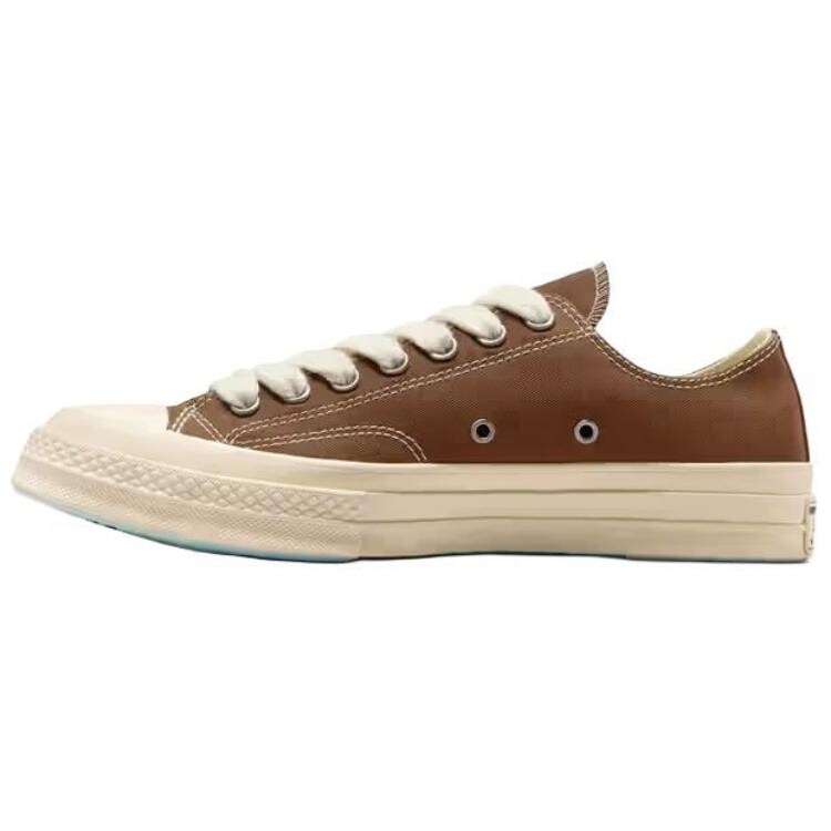 Скейтбордические кеды Chuck 70, унисекс, низкие, коричневый Converse — фото 3