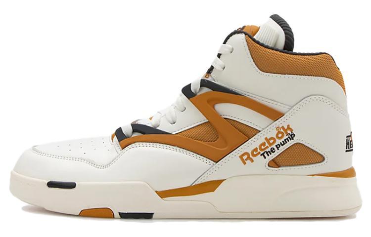 

Pump Omni Zone 2 'Radiant Ochre', кроссовки женские Reebok, белый/коричневый