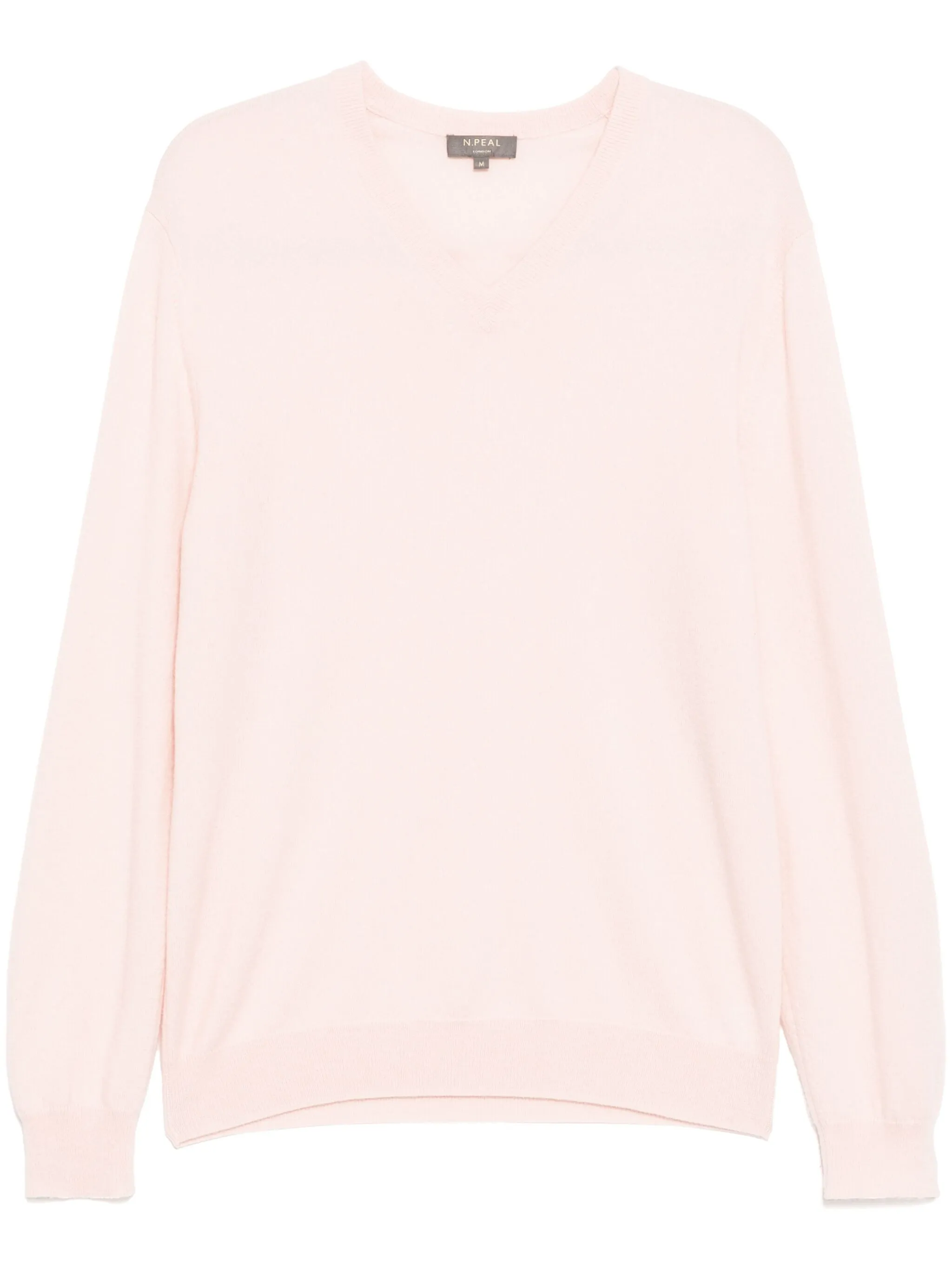 

Джемпер Burlington с V-образным вырезом N.Peal, розовый