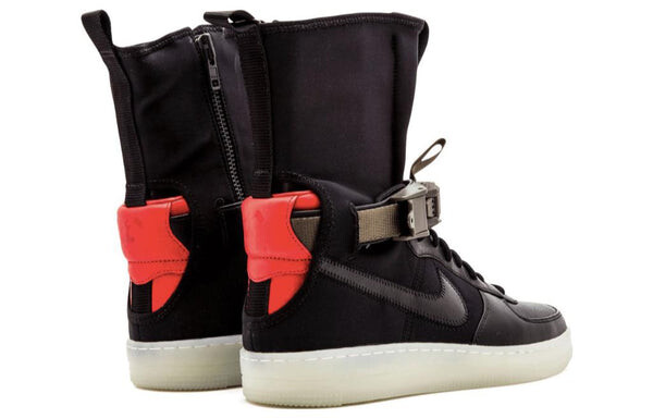 Кроссовки аббревиатура x lab air force downtown 1 hi sp Nike, черный — фото 3