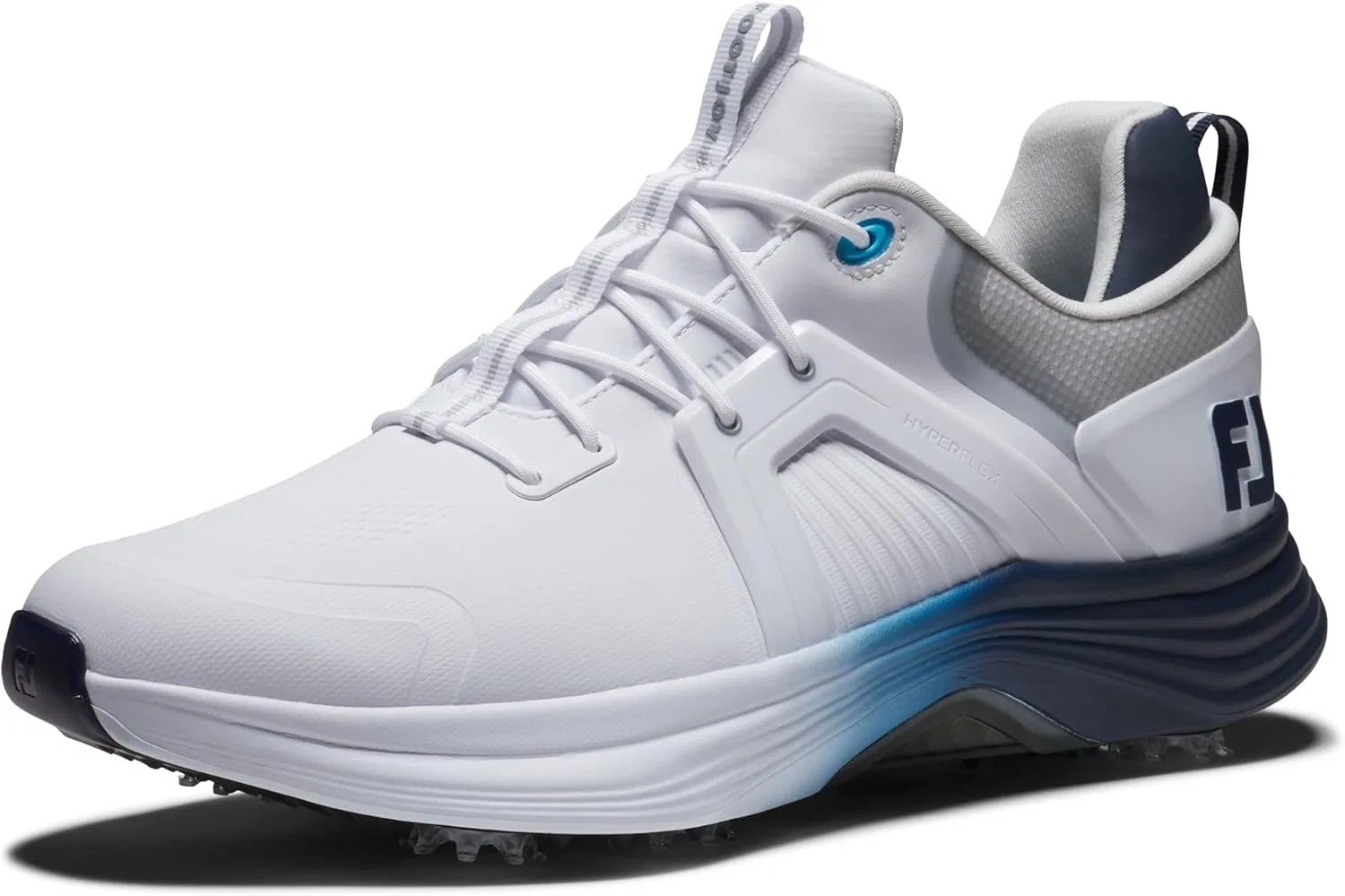 Гольф-обувь FootJoy Hyperflex Carbon, белый/синий/голубой