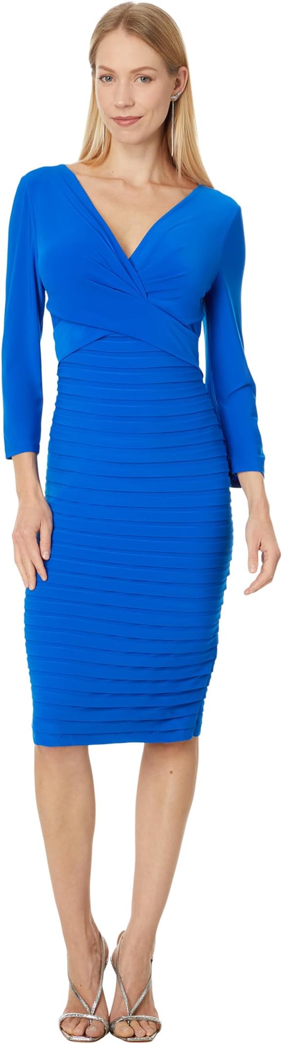

Платье Adrianna Papell Banded Short Dress, цвет Cool Cobalt