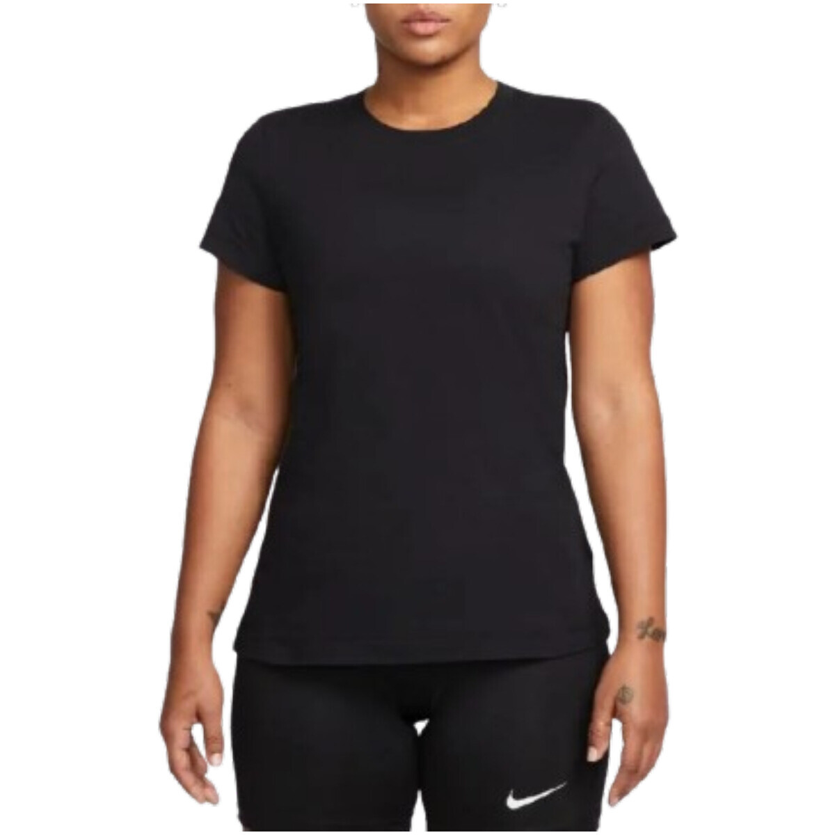 

Футболка женская Nike однотонная, черный
