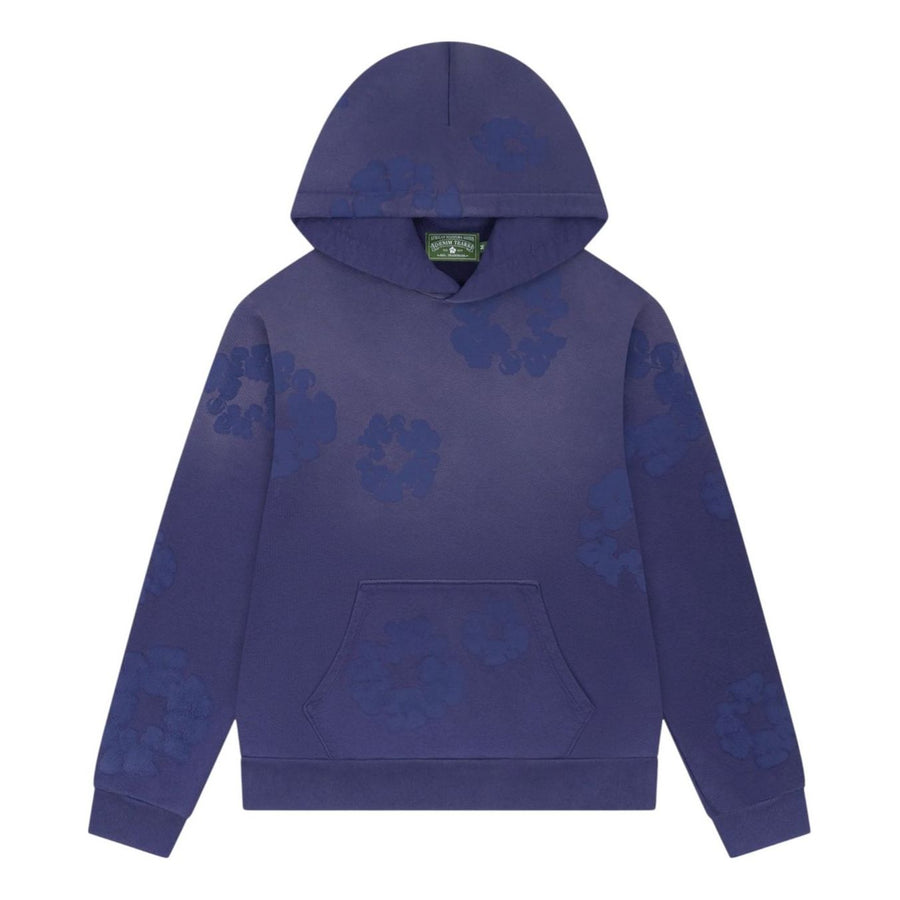 

Худи Denim Tears Mono Cotton Wreath Hoodie 'Washed Blue', синий