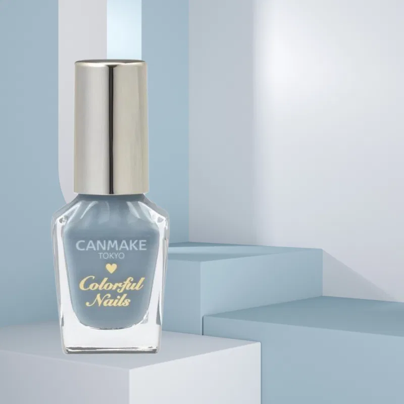 Лак для ногтей CANMAKE Multicolor Blue — фото 4