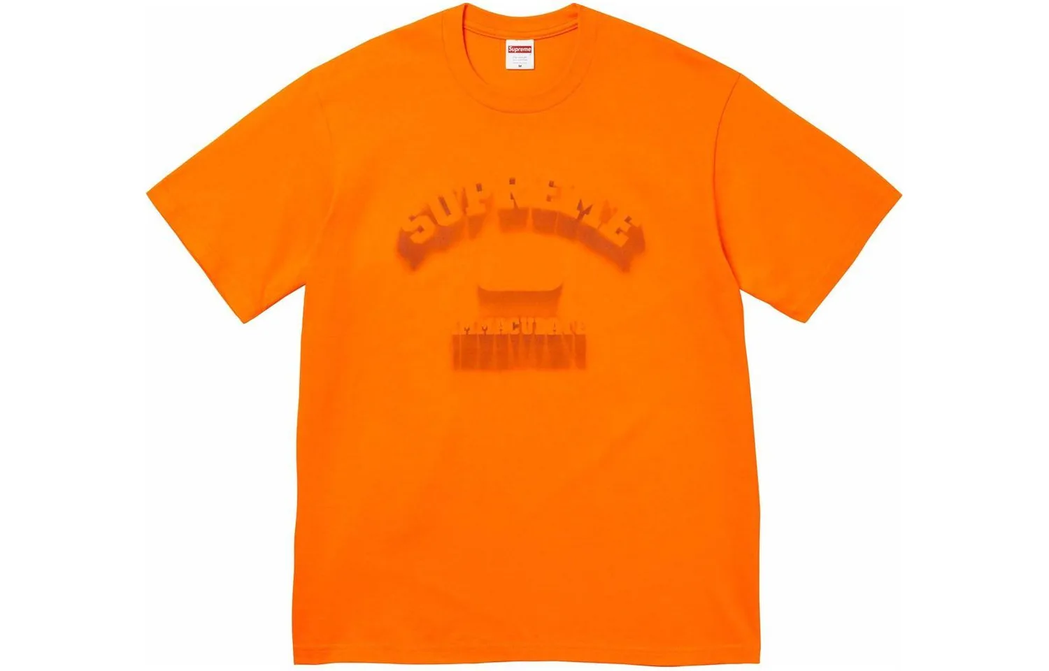 Supreme Футболка Shadow оранжевая — фото 4