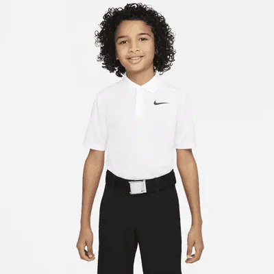 Поло Nike Dri-FIT Victory, белый/черный