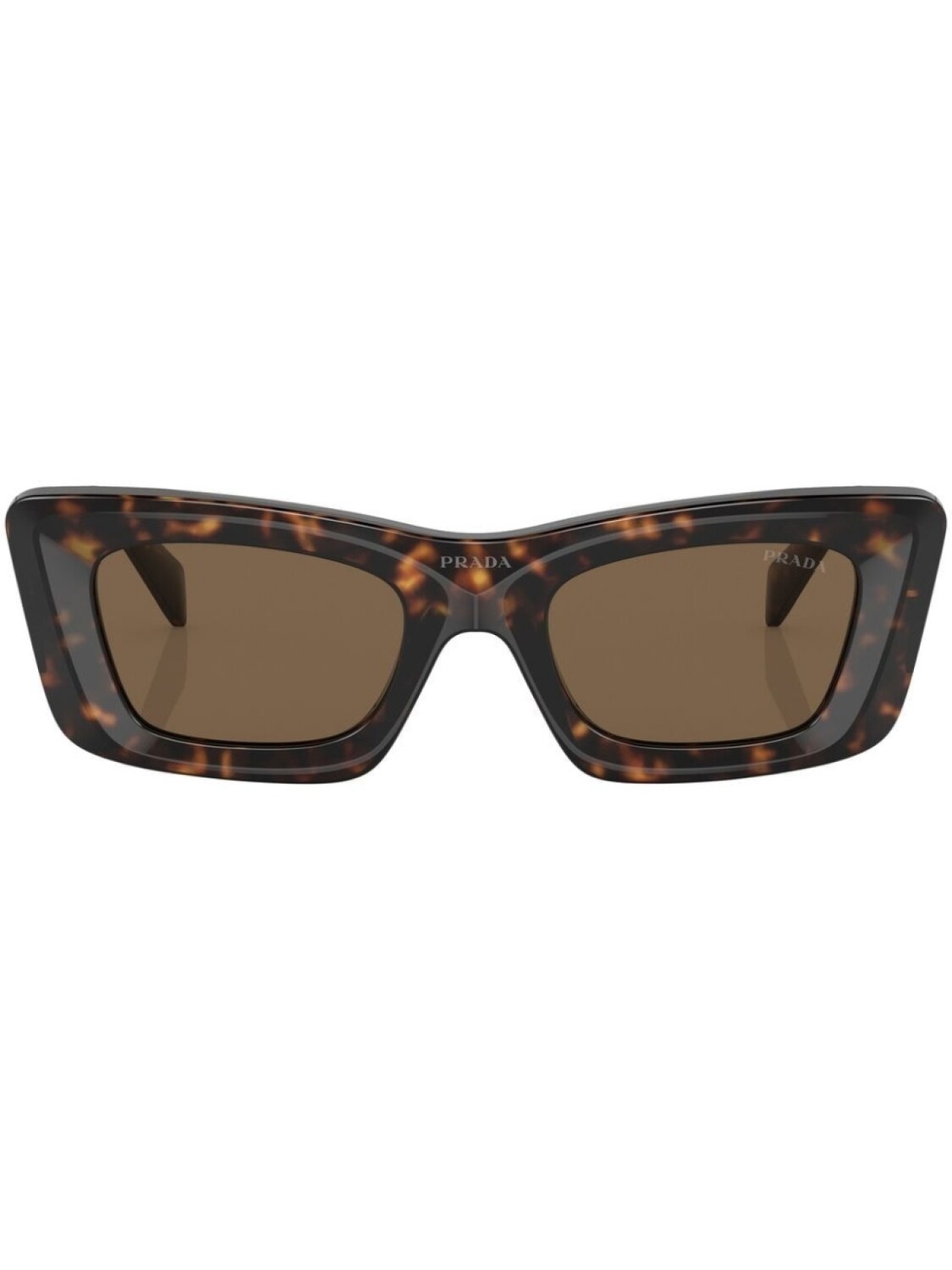 

Prada Eyewear солнцезащитные очки с логотипом, зеленый