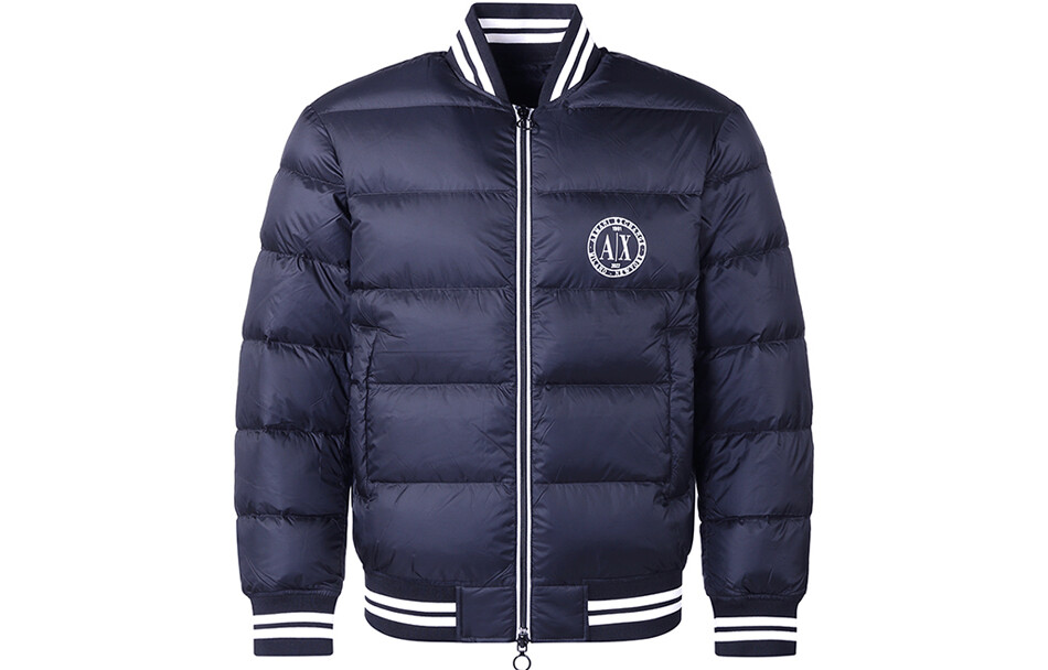 

Пуховик мужской темно-синий Armani Exchange, темно-синий