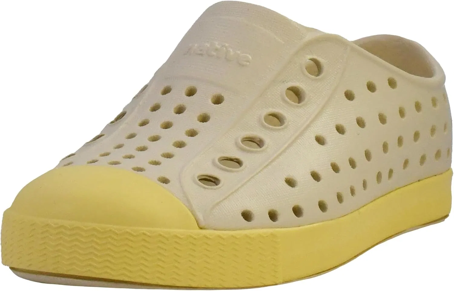 Кроссовки Jefferson Native Shoes, Bone White/Gone Bananas Yellow