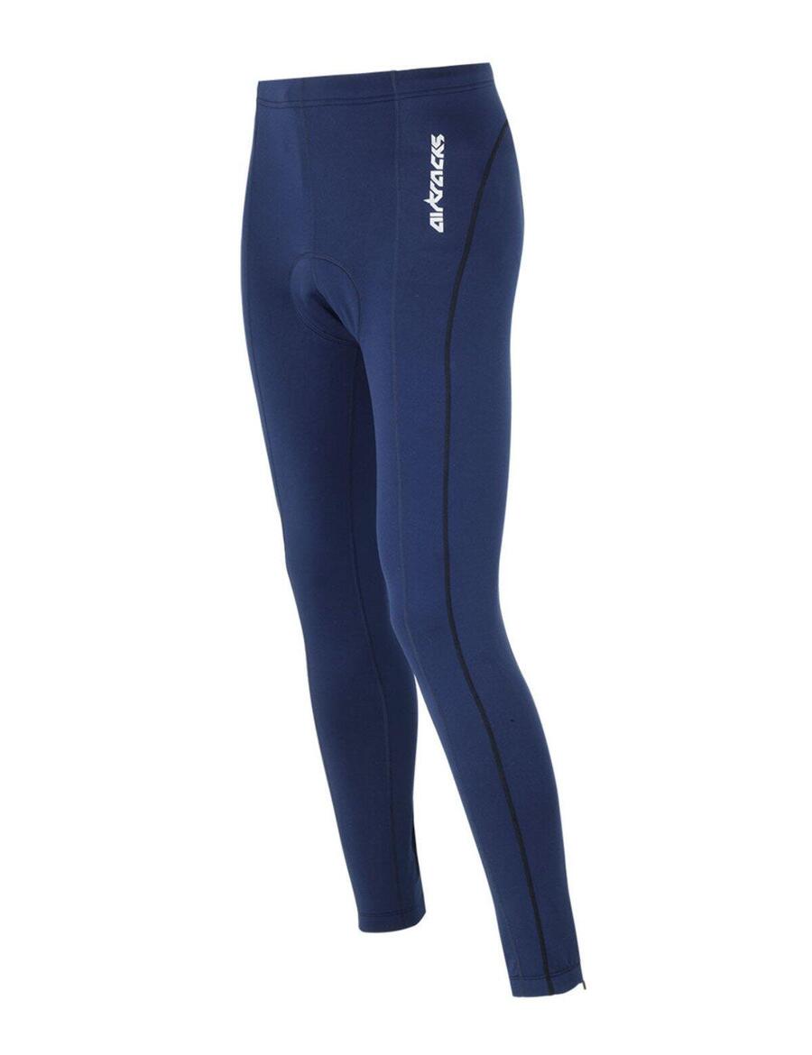 

AIRTRACKS Мужские длинные велосипедные шорты синего цвета