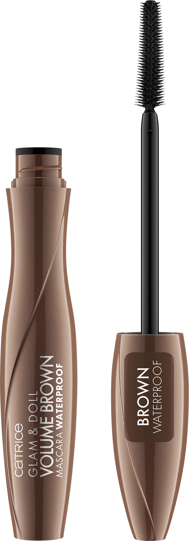 

Тушь для ресниц Catrice Mascara Glam & Doll Volume Brown Waterproof, 10 ml