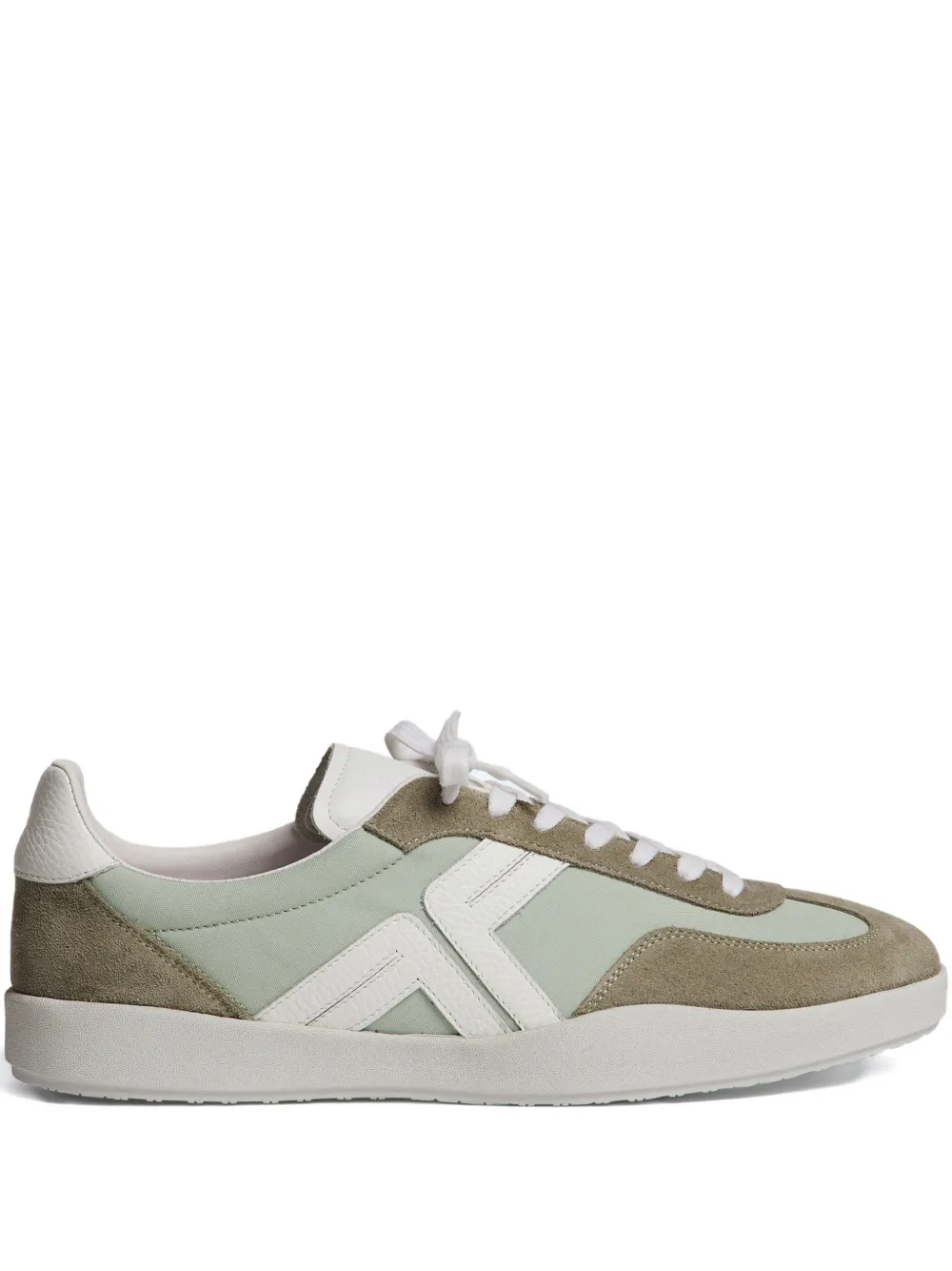 

Кожаные кеды на шнуровке Fursac, зеленый