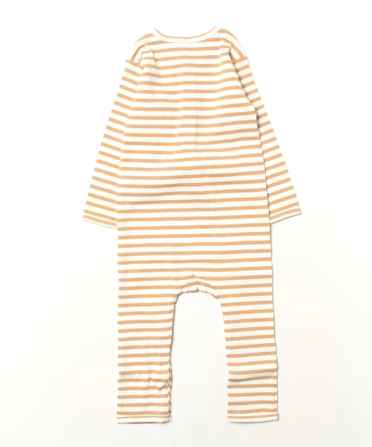Детский комбинезон-боди Ribbed Baby Jumpsuit Quincy Mae из органического хлопка с эластаном — фото 2