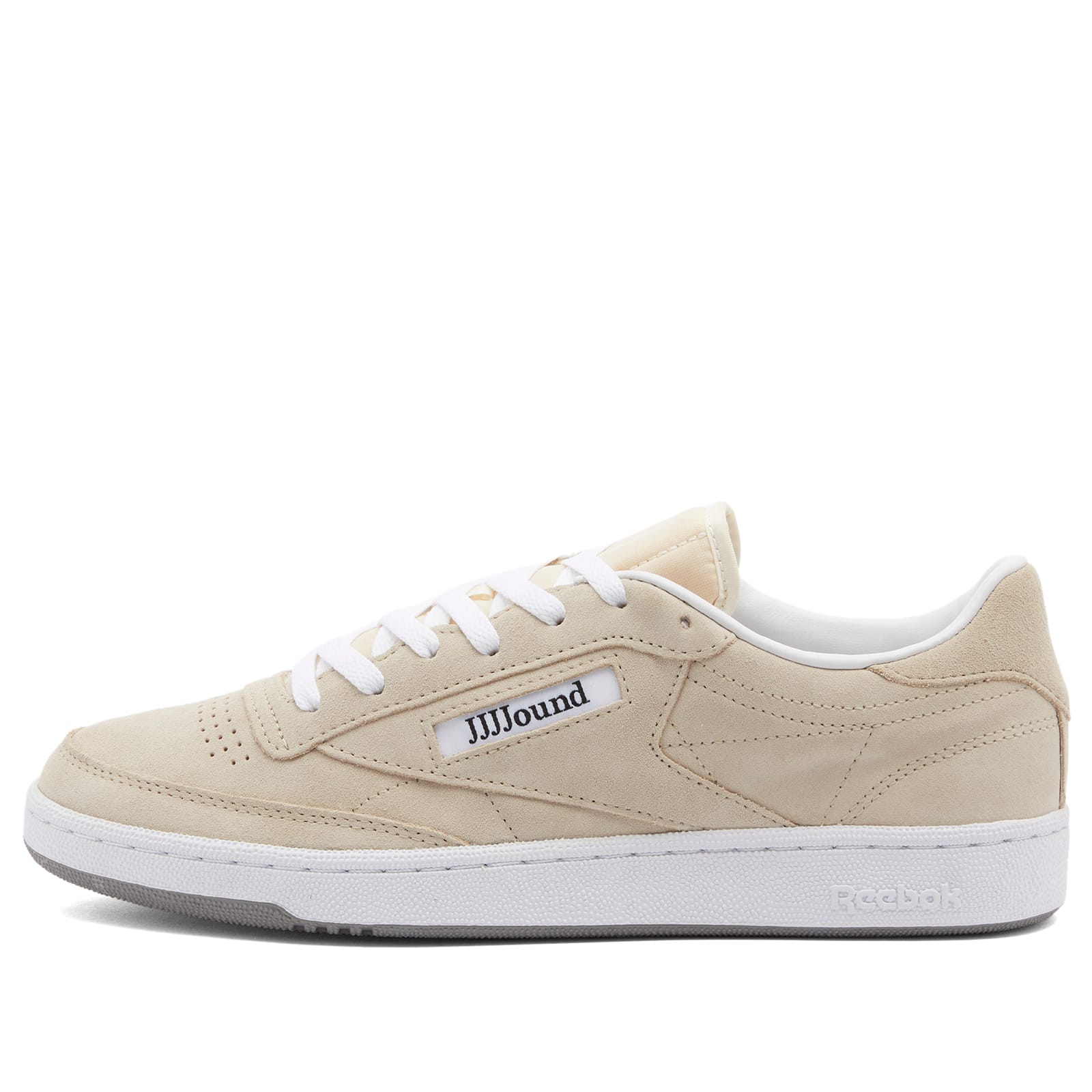 

Кроссовки Reebok X Jjjjound Club C 85, цвет Cork, White & Space Grey