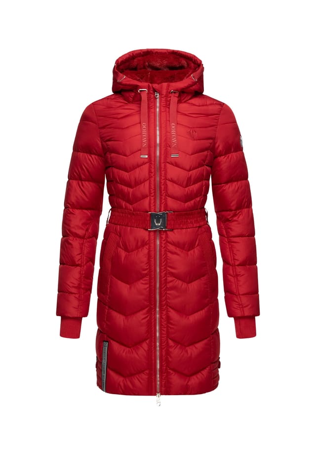

Стеганое пальто цикламен Navahoo, красный
