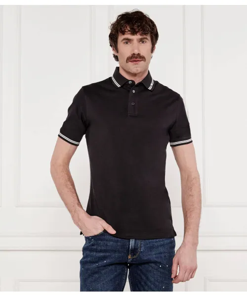 

Футболка поло Regular fit Emporio Armani, черный