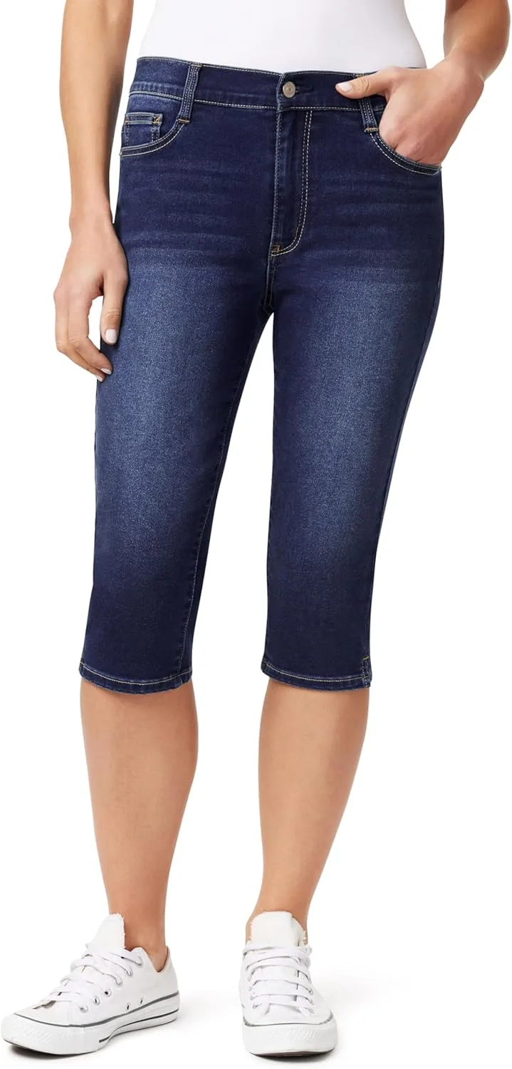 

Женские джинсы WallFlower Irresistible 17" Skinny Capri High-Rise Insta Soft Juniors