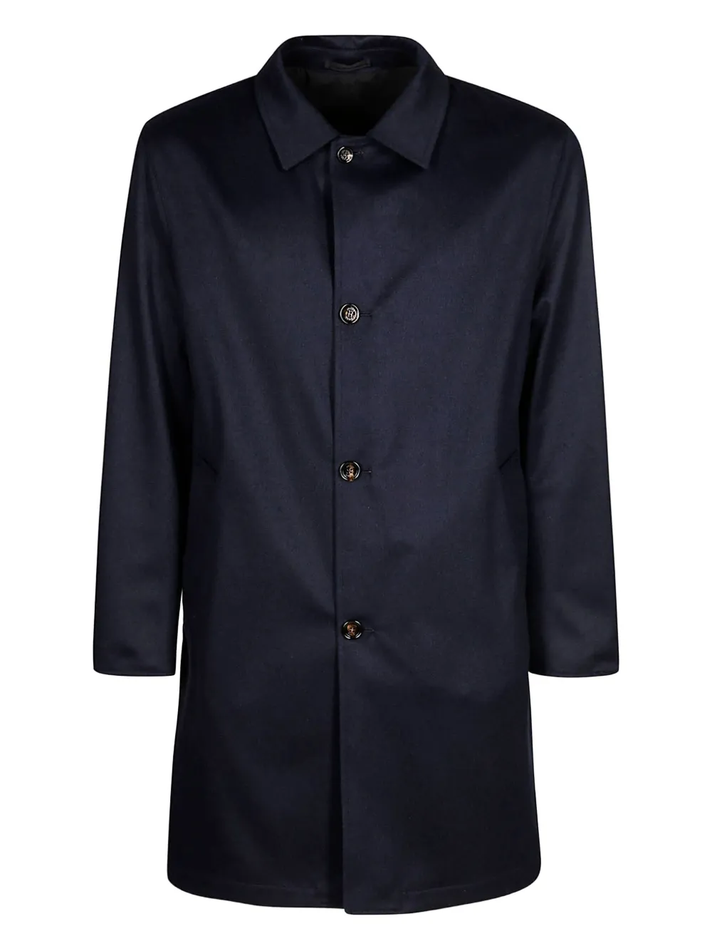 

Кашемировое пальто на пуговицах Kired, синий