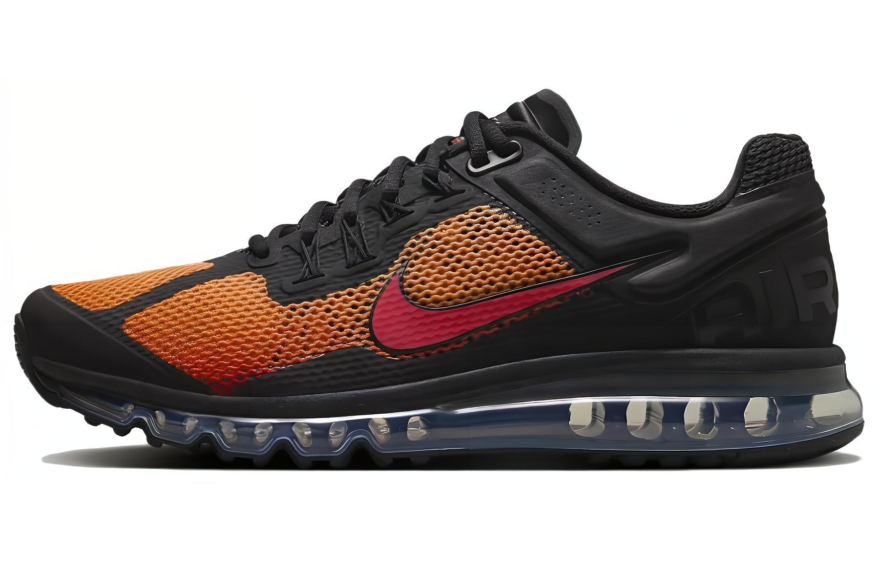 

Nike Air Max 2013 Sunset, черный оранжевый