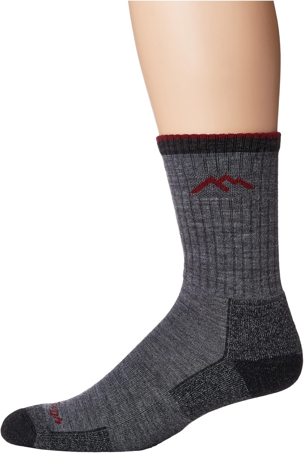 

Носки Micro Crew из шерсти мериноса Hiker Darn Tough Vermont, цвет Charcoal