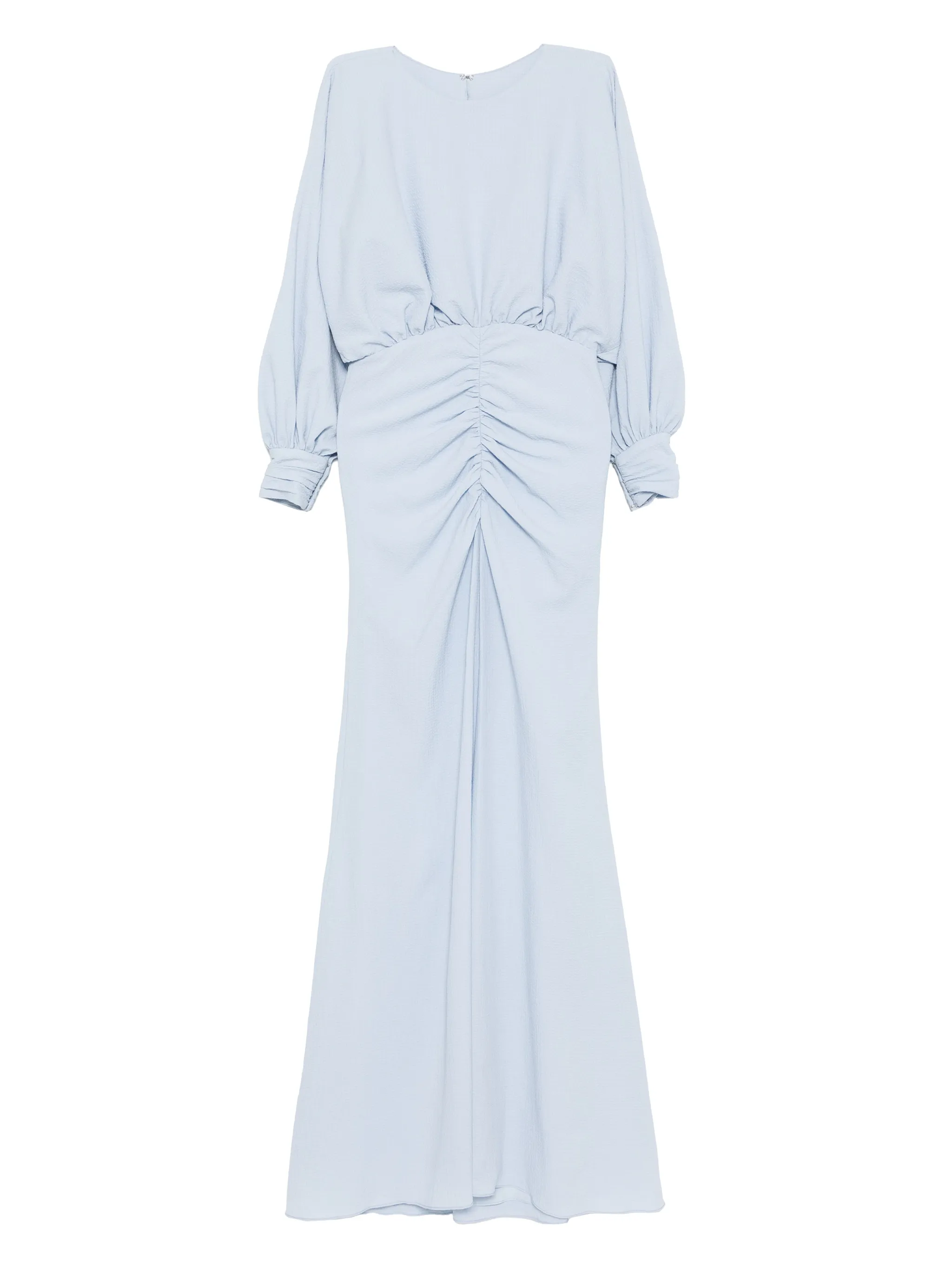 

Платье из зернистой кожи Amsale, синий