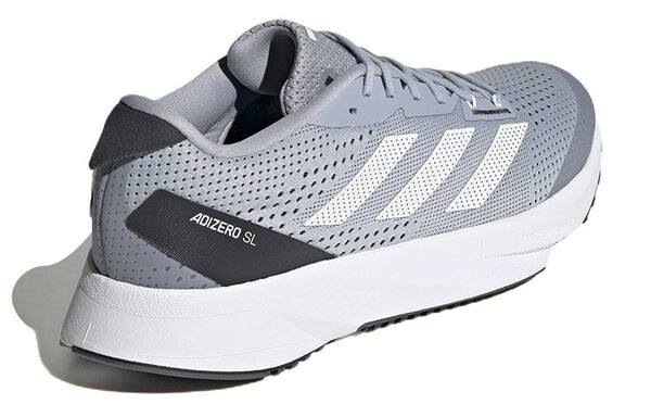 Кроссовки adizero sl Adidas, серебряный — фото 4
