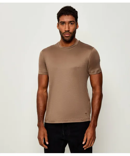 

Футболка Regular fit Emporio Armani, бежевый