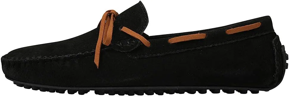Мокасины кожаные ANUFER Moccasins, черный — фото 2