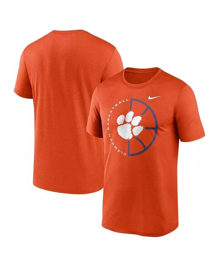 

Мужская оранжевая футболка Clemson Tigers Legend Basketball Icon Performance Nike