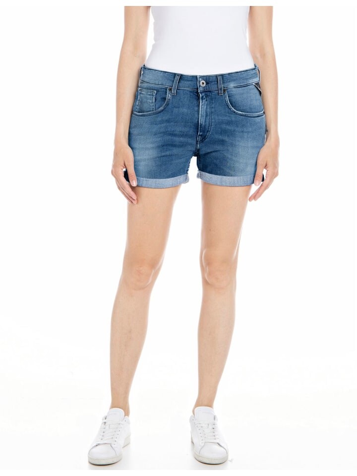 

Шорты Replay Short ANYTA regular/straight, синий