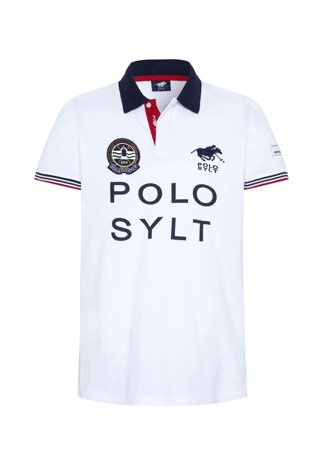 

Рубашка-поло GERMAN POLO MASTERS 2021 POLO SYLT, цвет 11-0601 Bright White